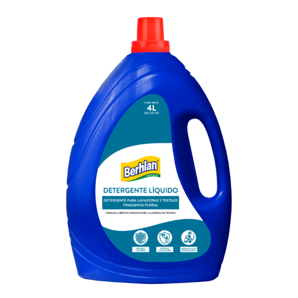 Detergente líquido Berhlan Floral