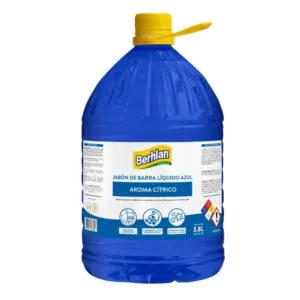Jabón en barra liquido azul Berhlan x 3800ml