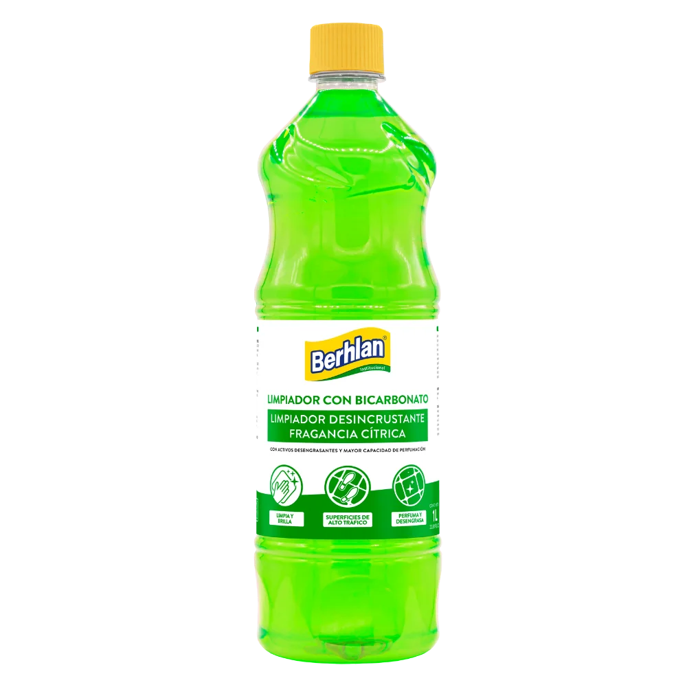 Limpiador de pisos con bicarbonato Berhlan Citrico