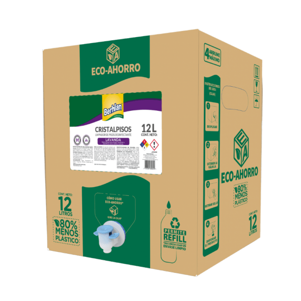 Bag in Box Limpiador de pisos Lavanda Berhlan - 12LT