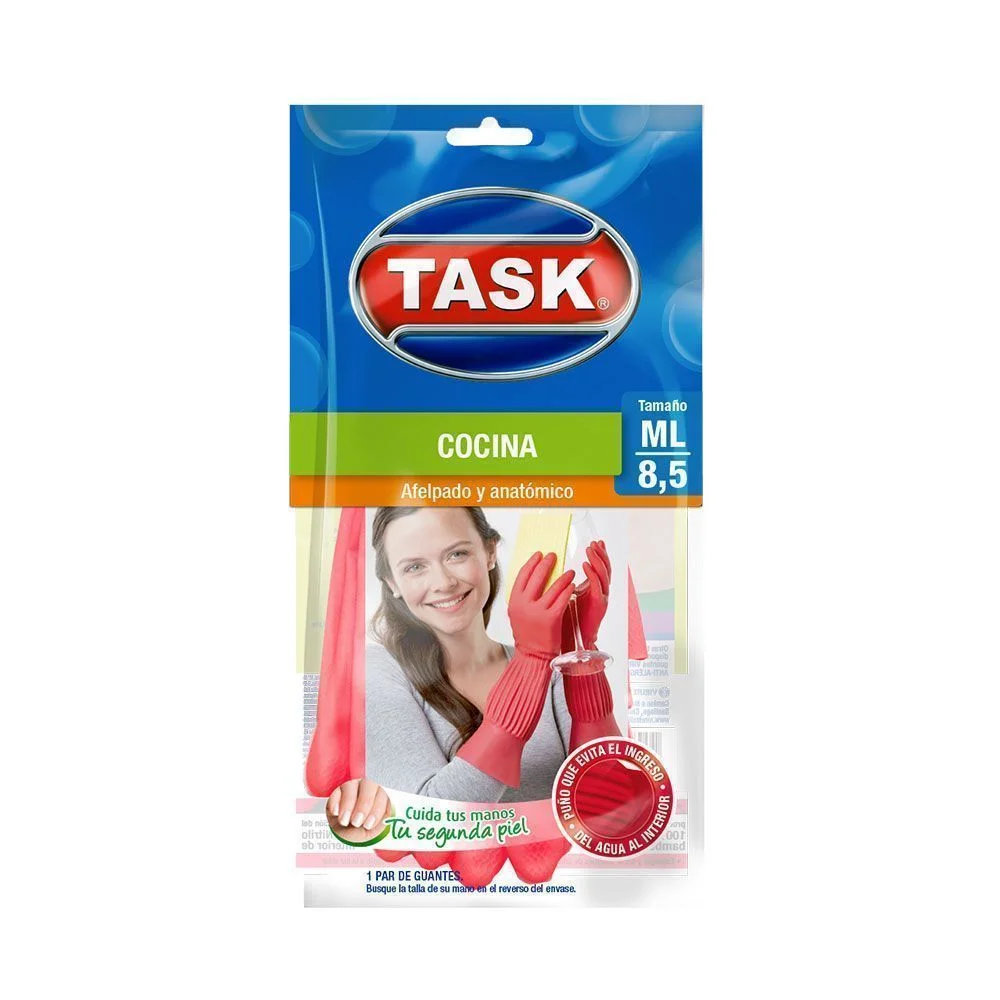 Guantes ergonómicos para la cocina Task Rojos