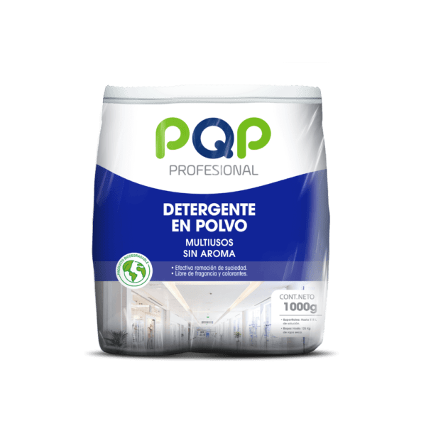 Detergente en polvo multiusos sin aroma PQP