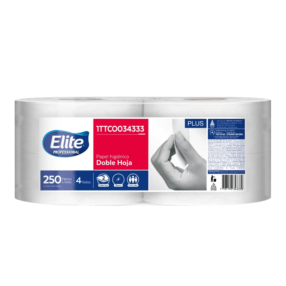 Papel higienico elite blanco x 250MTS
