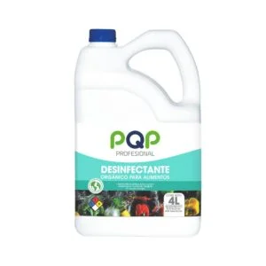Desinfectante orgánico para alimentos PQP x 4L