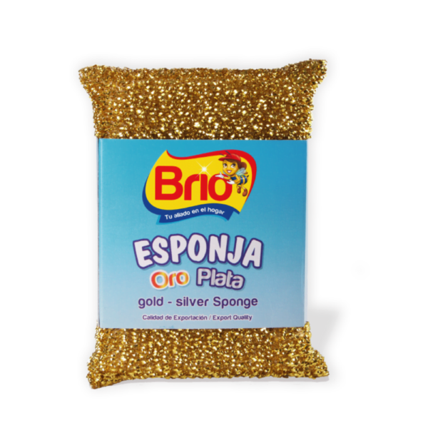 Esponja oro Brio