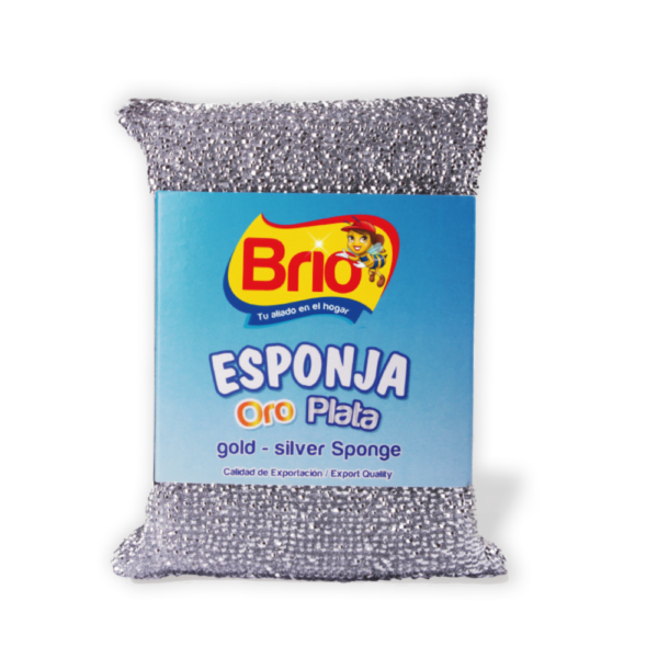 Esponja plata Brio